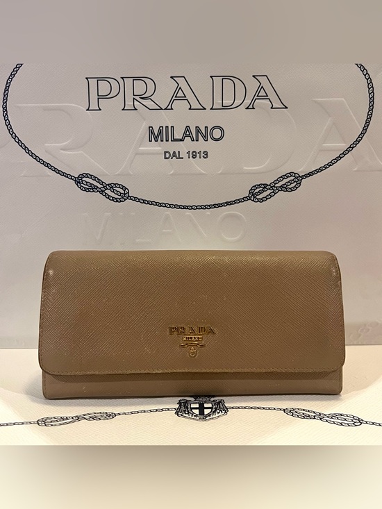 Prada Handbags - Prada Saffiano Leather Continental Wallet